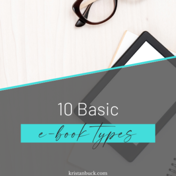 10 Basic E-Book Types